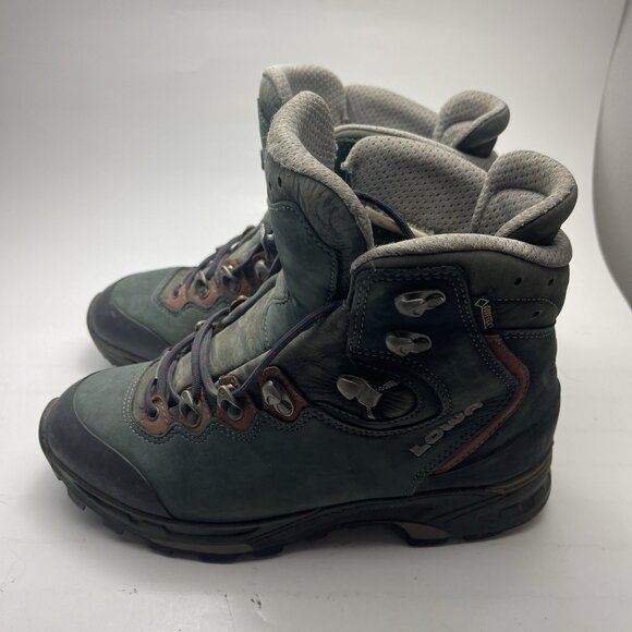LOWA Mauria GTX Backpacking Boot - Women's Blue (PLEASE READ VERY CAREFULLY) - Picture 1 of 11
